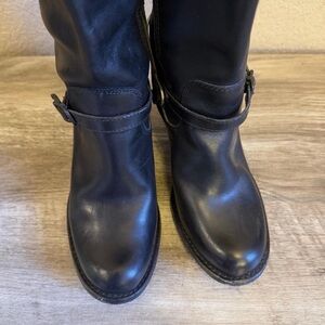 Frye Black knee high boots